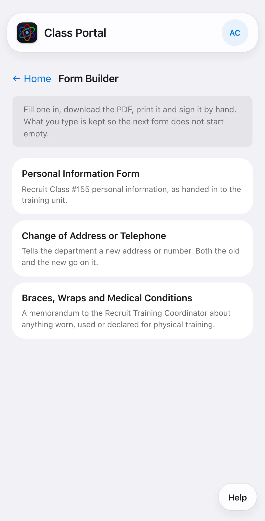 Form Builder
